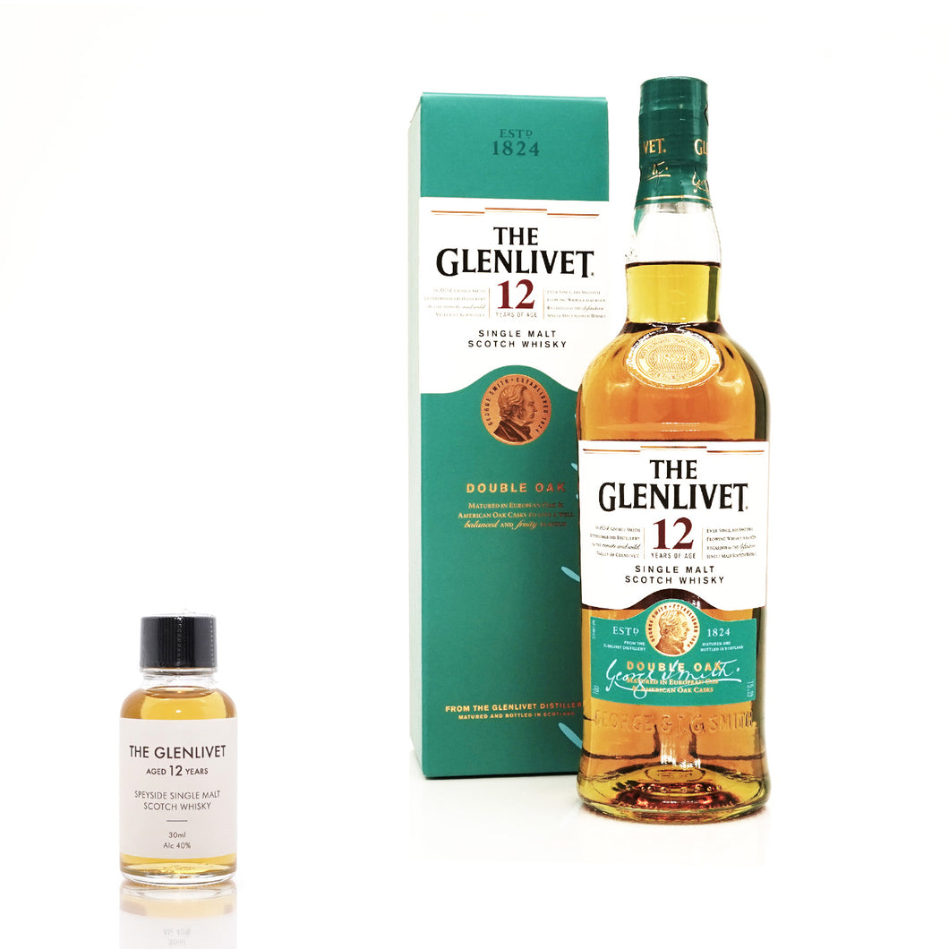 30ml】ザ・グレンリベット 12年 40度 / THE GLENLIVET 12 YEARS