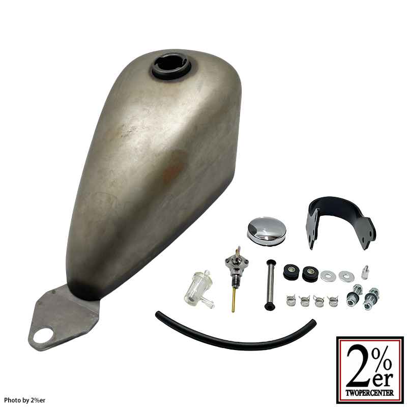 ナロースポーツスタータンク ボルトオンフルキット スチール素地 SR400