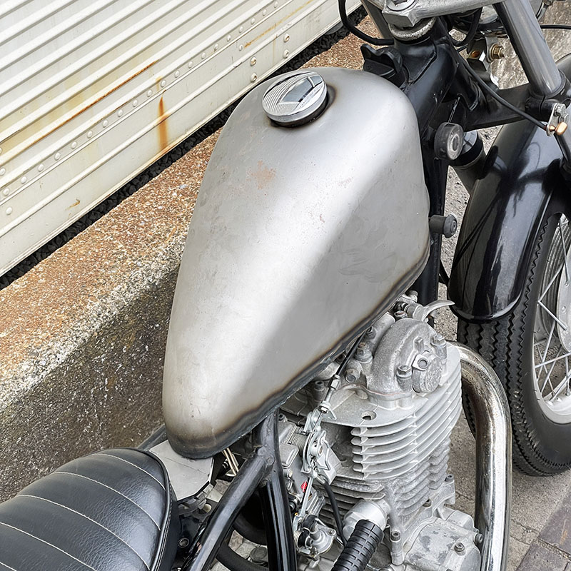 ナロースポーツスタータンク ボルトオンフルキット スチール素地 SR400