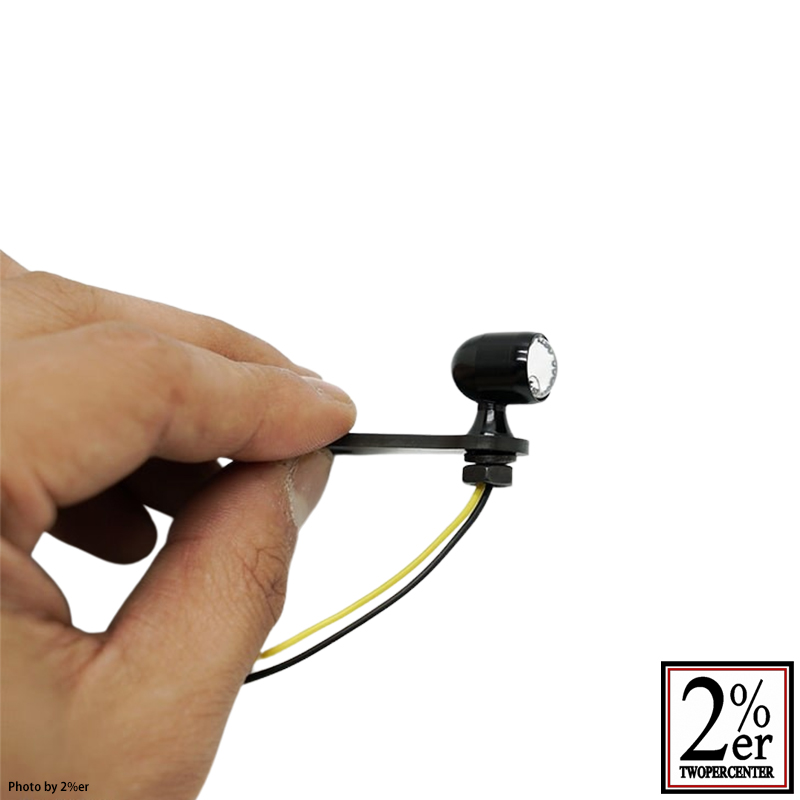 車検対応 超小型ウインカー 4個セット ブラック Eマーク148R 2%er製 車検