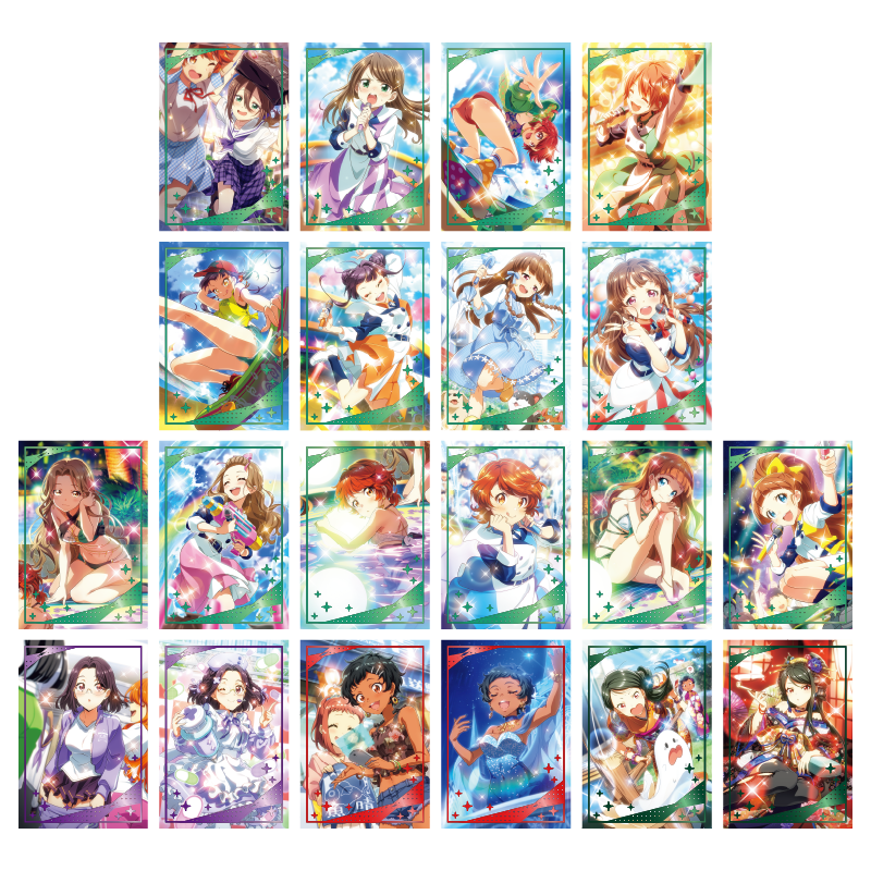 劇場版 Free! 限定特典 A5サイズ大判イラストカード 4枚セット＋応募券