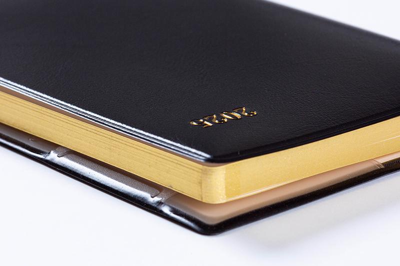 No.140] ビジネス手帳 〈小型版〉 1【黒】