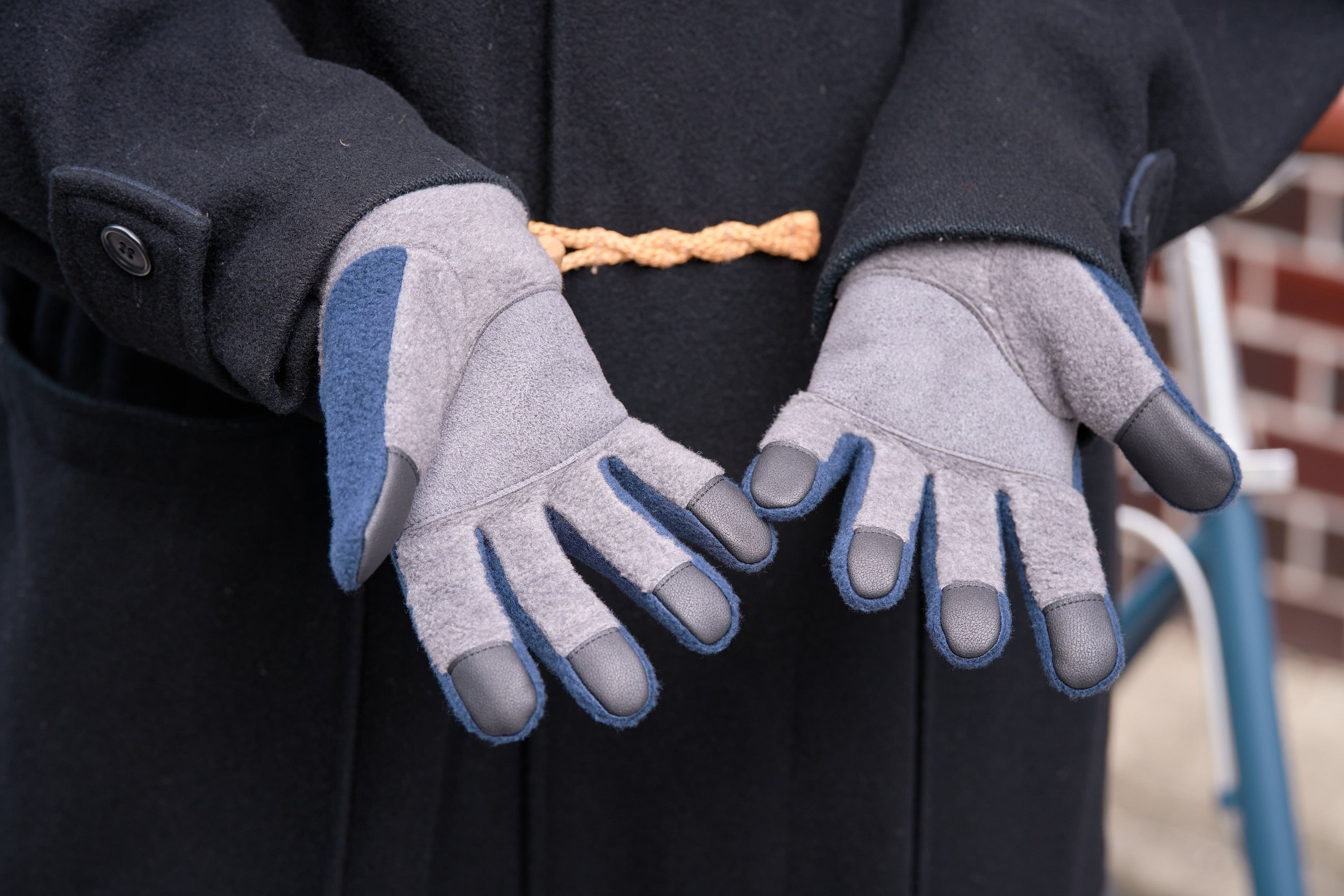 tet.（テト）｜commuter gloves M navy & white – tet. online store