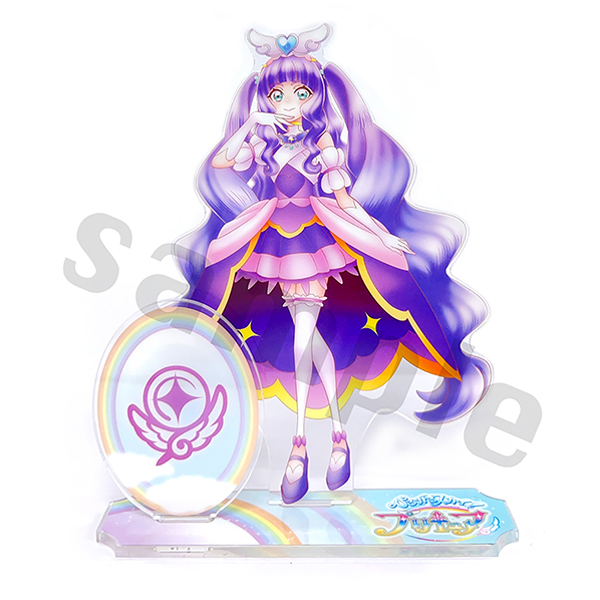 ひろプリ キュアマジェスティ エル 缶バッジ アクスタ ひろプリ キュア