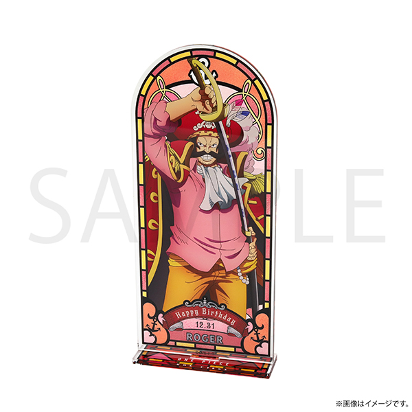 ワンピース】ワンピース HBDステンドグラス風アクリルスタンド[12.31