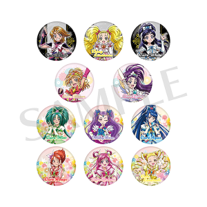プリキュア イース キュアピーチ キュアパッション 缶バッジ まとめ
