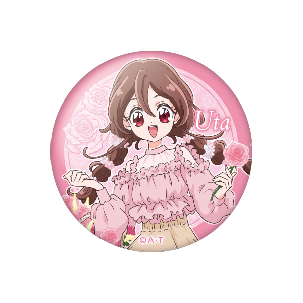 キミとアイドルプリキュア♪】flower fashion festa 缶バッジ