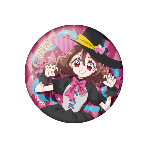 Pretty Halloween Night 紫雨こころ プリキュア 缶バッジ 紫雨こころ