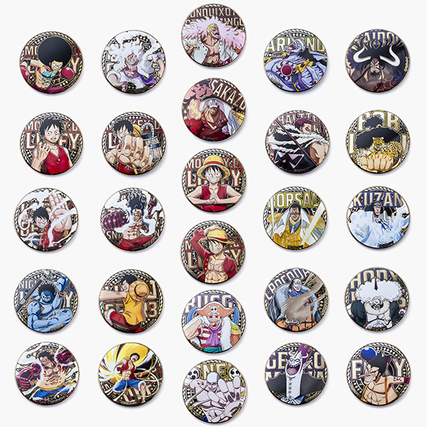 ONEPIECE ブルック 缶バッジ まとめ売り ワンピース ブルック缶バッジ