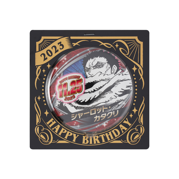 キラー トンガリ バースデー 缶バッジ 東京ワンピースタワー ONE PIECE