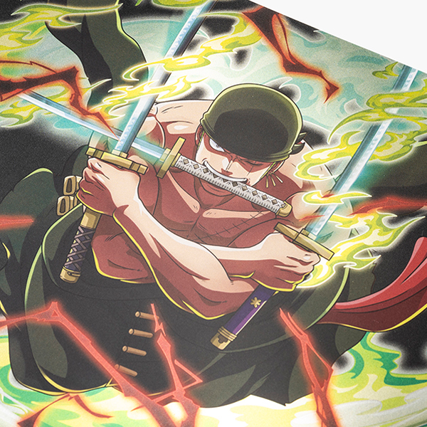 ワンピース】メタリッククリアファイル／ゾロ（必殺技