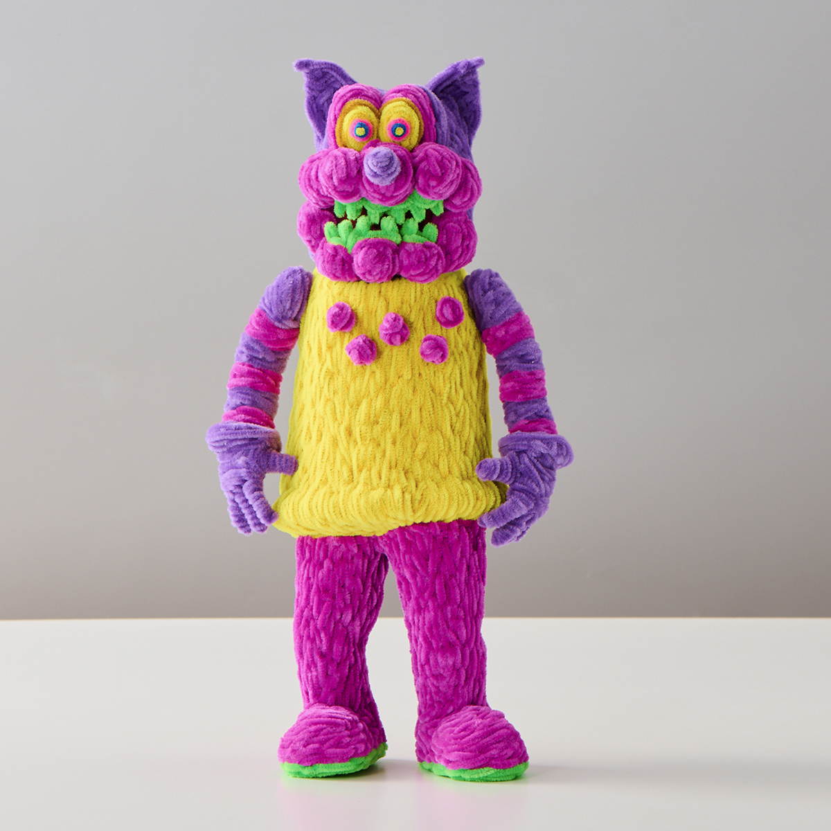 香港限定 フジサキタクマ ソフビ モールミュータント pink 新品 香港