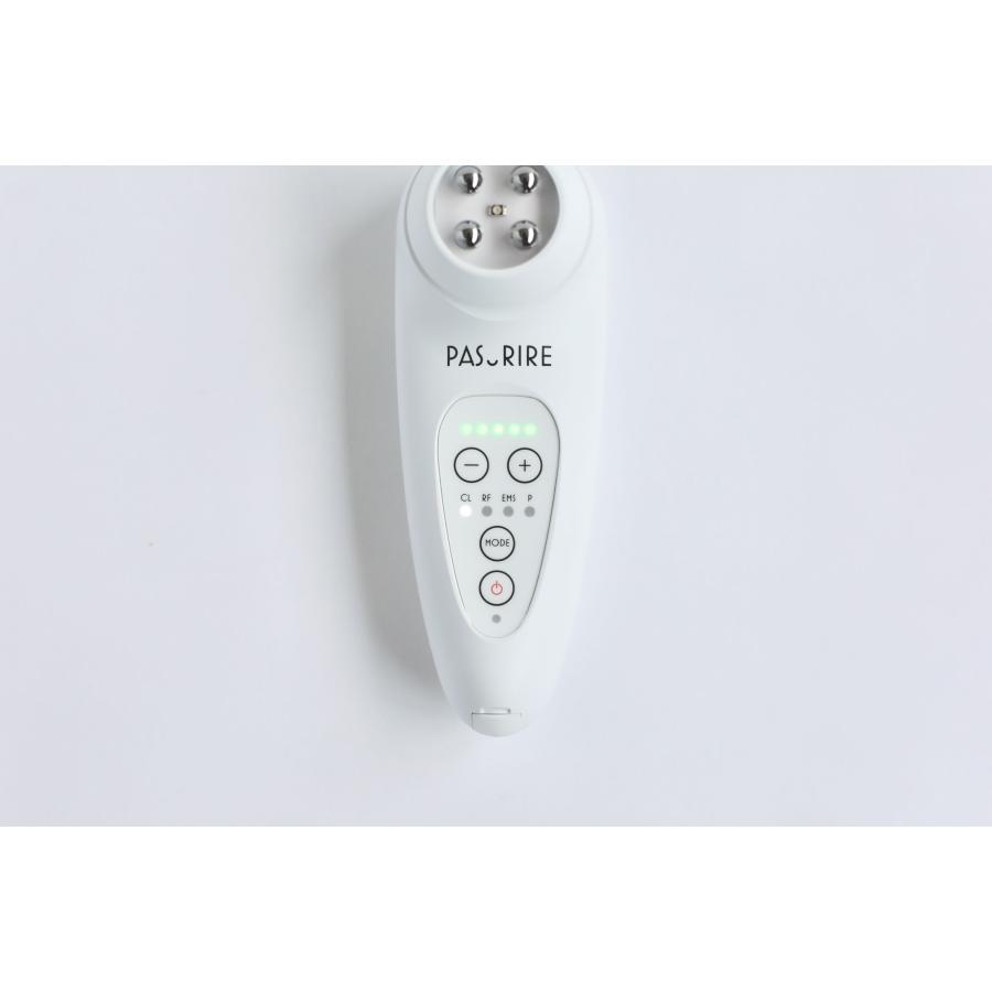 PAS RIRE パスリル 美顔器 EMS RF LED 専用ジェル付き PAS RIRE