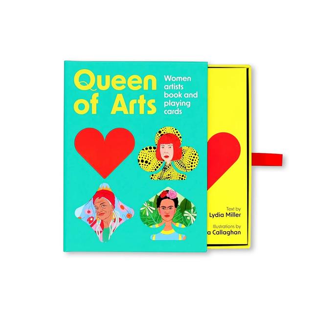 QUEEN OF ARTS: WOMEN ARTISTS BOOK AND PLAYING CARDS 解説冊子付き