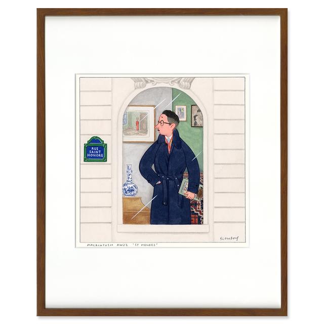 直筆サイン入り 複製原画】MACIKINTOSH AW22「St．HONORE」Mr.Slowboy