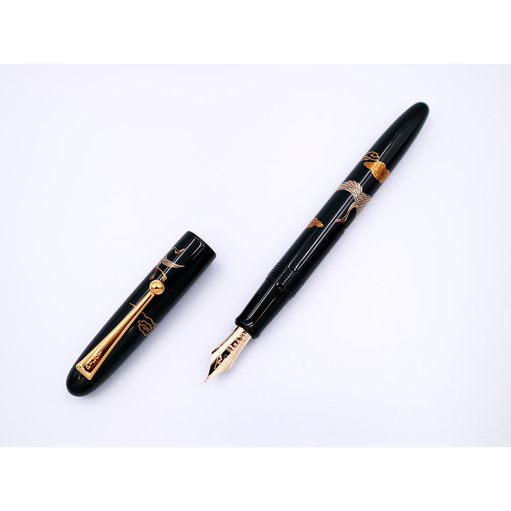 パイロット 平蒔絵万年筆 双鶴 pilot FK-5MP-NSK メーカー：PILOTの