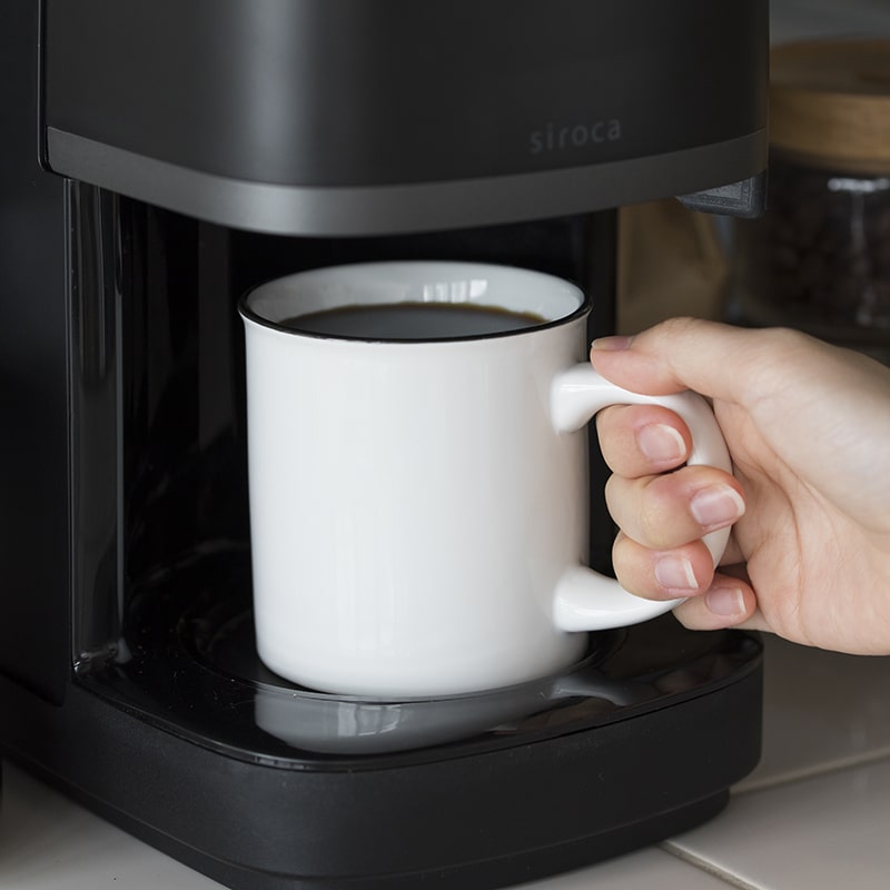 siroca シロカ コーン式全自動コーヒーメーカー カフェばこ PRO（CM