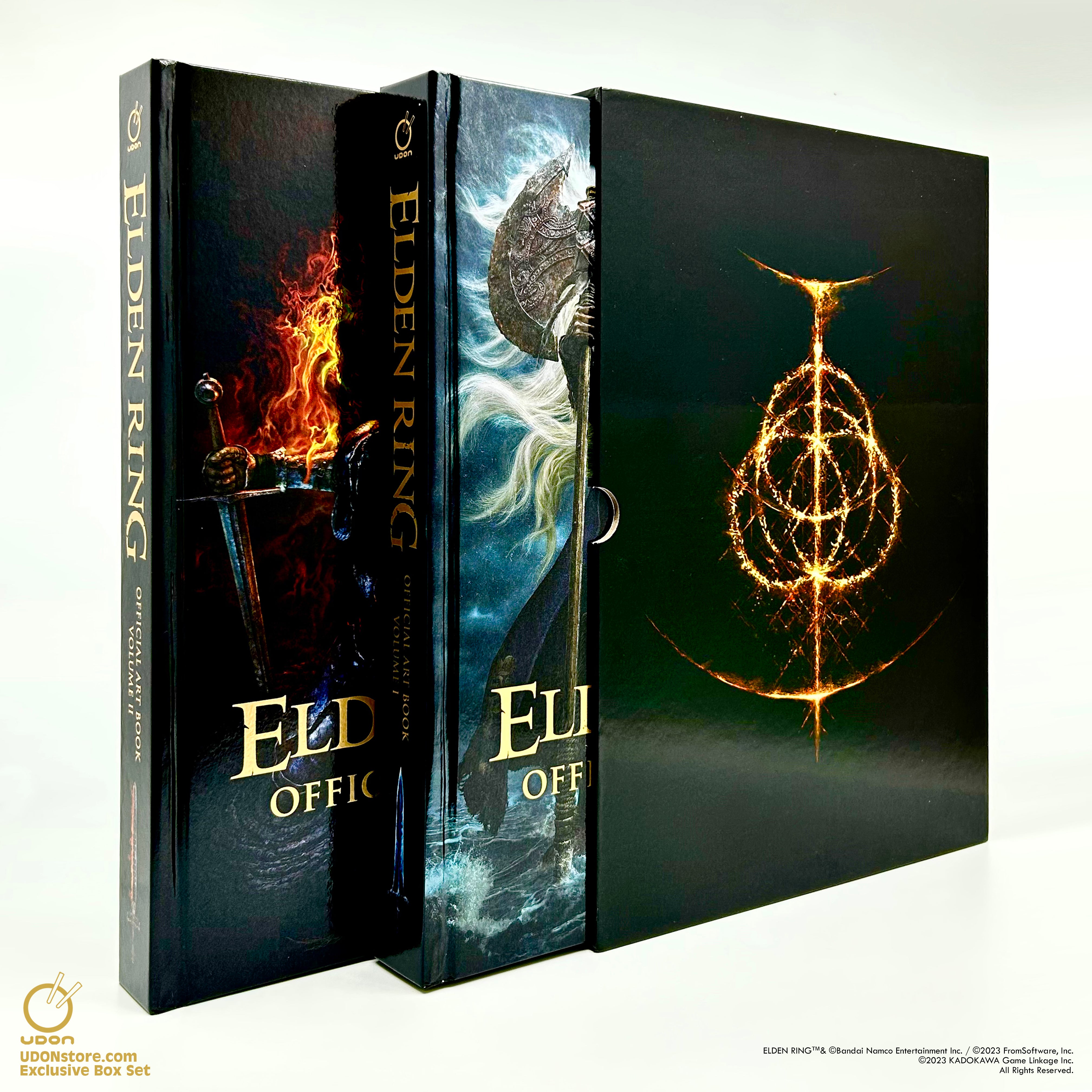 Elden Ring: Official Art Book Volumes I & II Hardcover – UDON