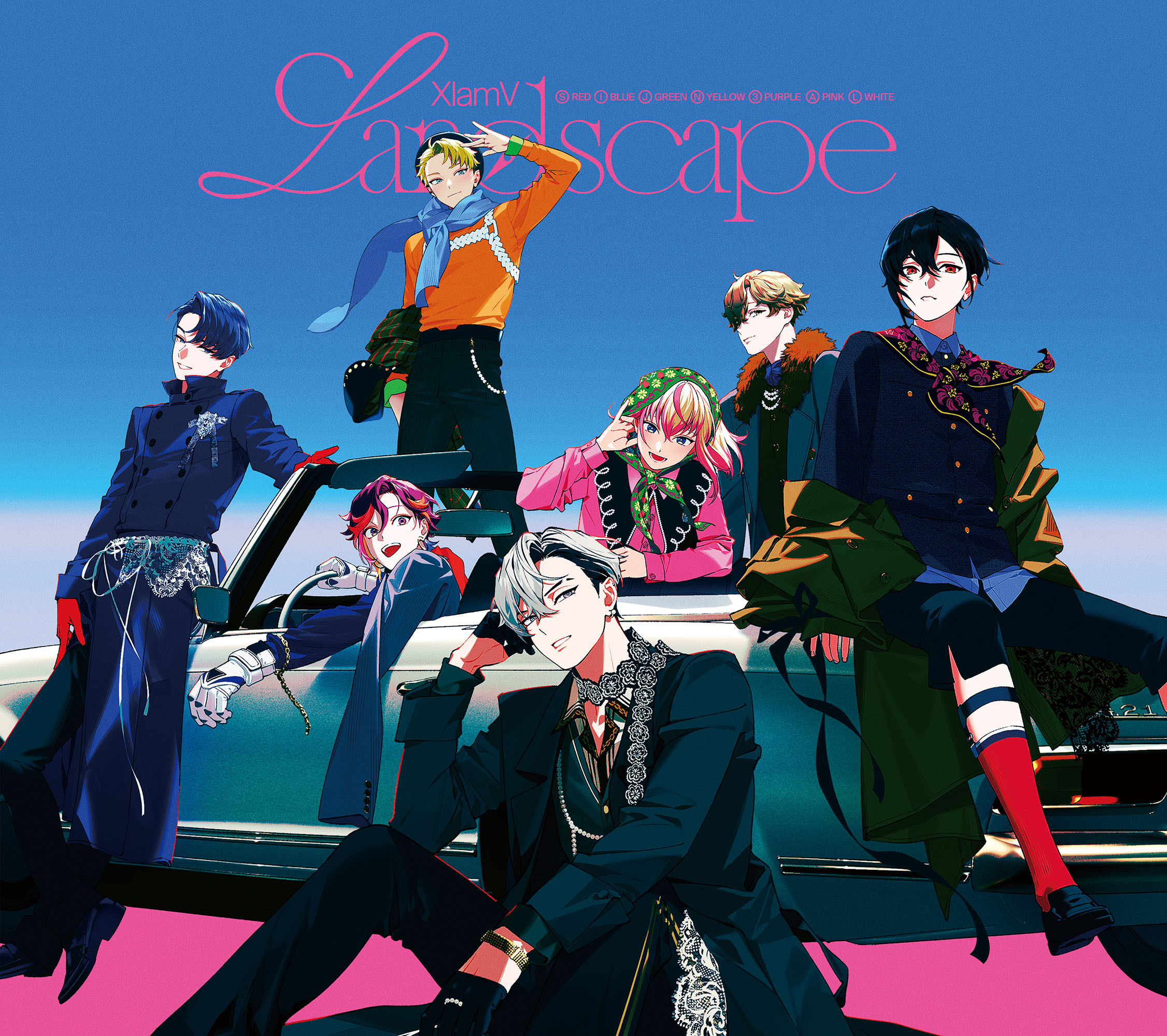 ビバレン XlamV レオン イッセイ マフラータオル