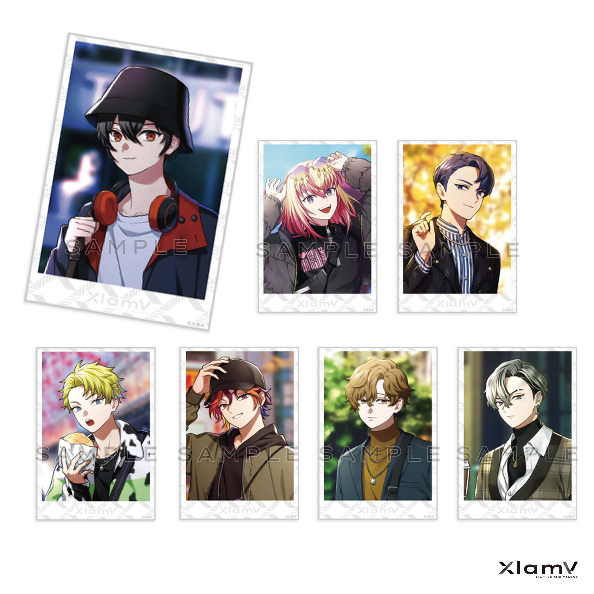 XlamV チェキ風缶バッジ~ vol.1 ~（BOX） | VS AMBIVALENZ