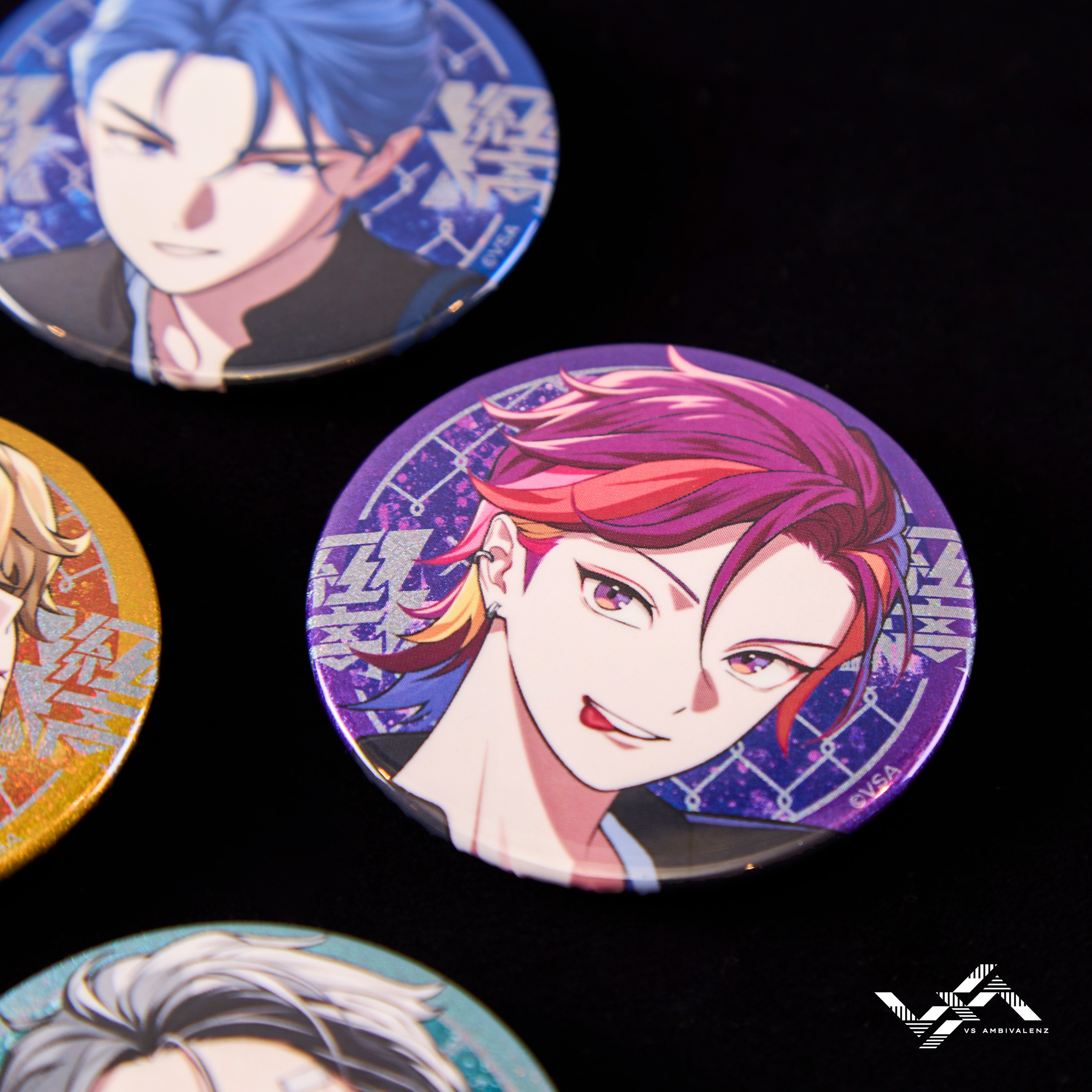 ビバレン レオン 缶バッジ ビバレン XlamVレオンLION 缶バッジ ビバ学