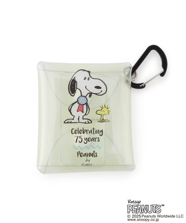 ◇【ワンズテラスオリジナル】SNOOPY クリアマルチケースSS 75th