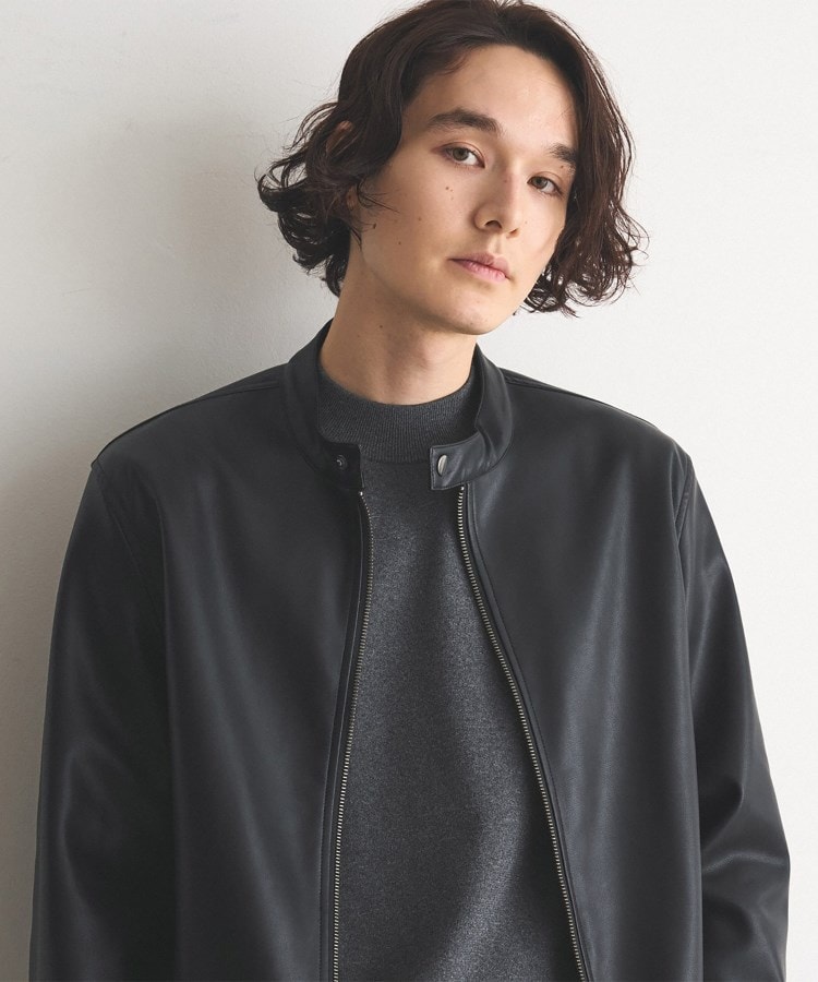 ◇ヴィンテージライクシングルライダース（ライダースジャケット