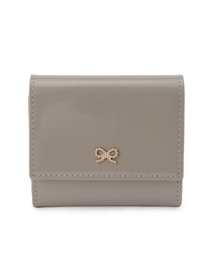 エナメルリボン3つ折財布（財布） | grove（グローブ）| ワールド