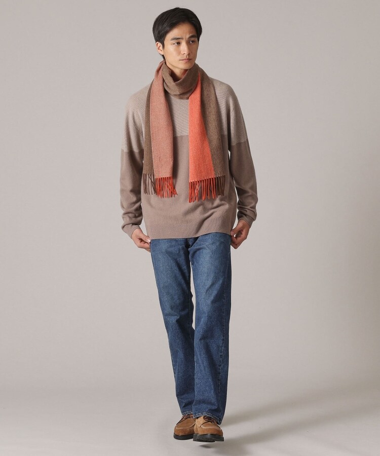 布袋寅泰 HOTEI× TAKEO KIKUCHI カシミヤセーター ブラック 布袋寅泰