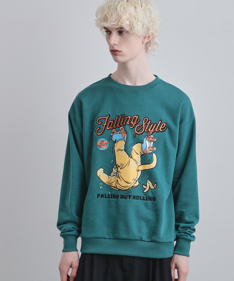 ポップ刺繍スウェット（スウェット・トレーナー） | tk.TAKEO KIKUCHI