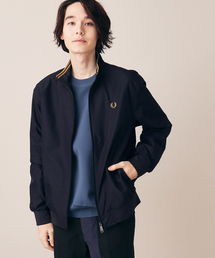Fred Perry ネイビー ブルゾンジャケット