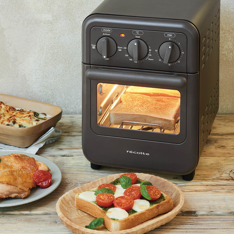recolte(レコルト) エアーオーブントースター グレー RFT-1(GY