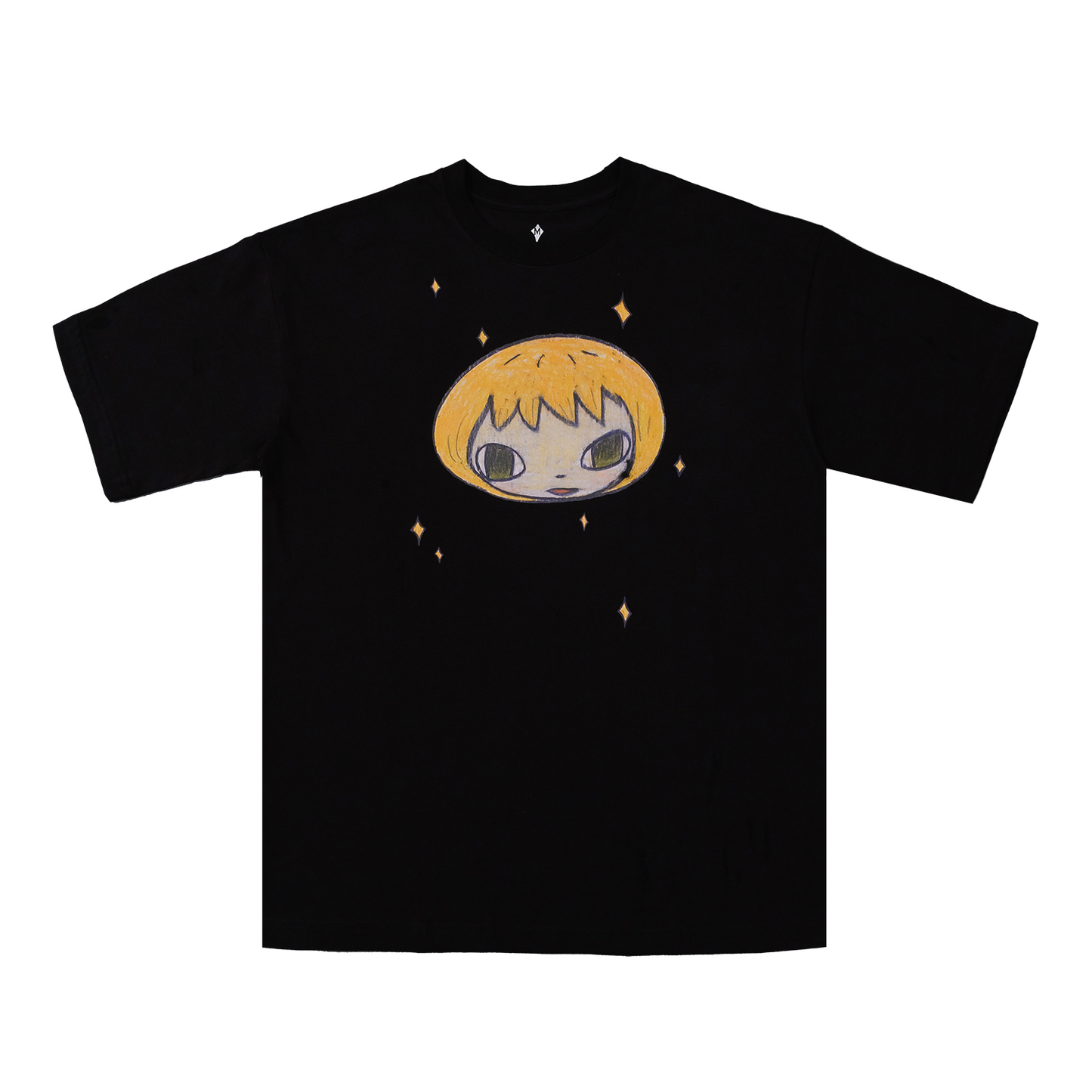 Tシャツ Glitter Star / Yuz Black – YOSHITOMO NARA Exhibition