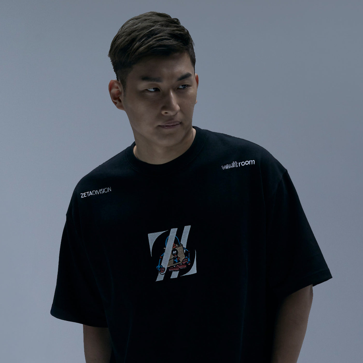 vaultroom nqrse TEE コラボ Tシャツ XL 黒 vaultroom × nqrse TEE