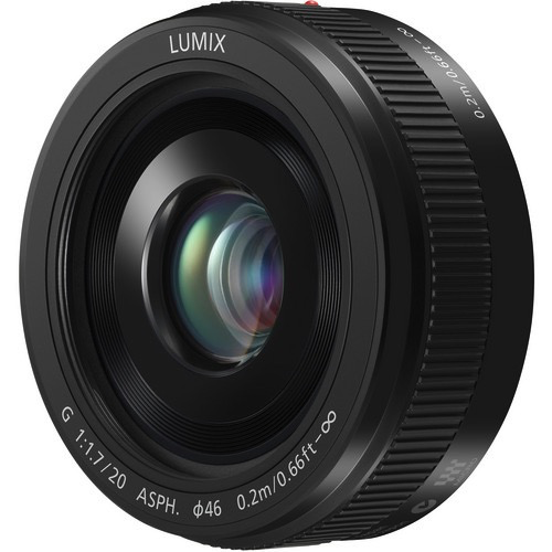 Panasonic Lumix G 20mm f/1.7 II ASPH Lens (Black) by Panasonic at