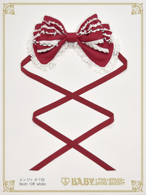 シャン・ドゥ・フルールリボンヘッドドレス – BABY, THE STARS SHINE