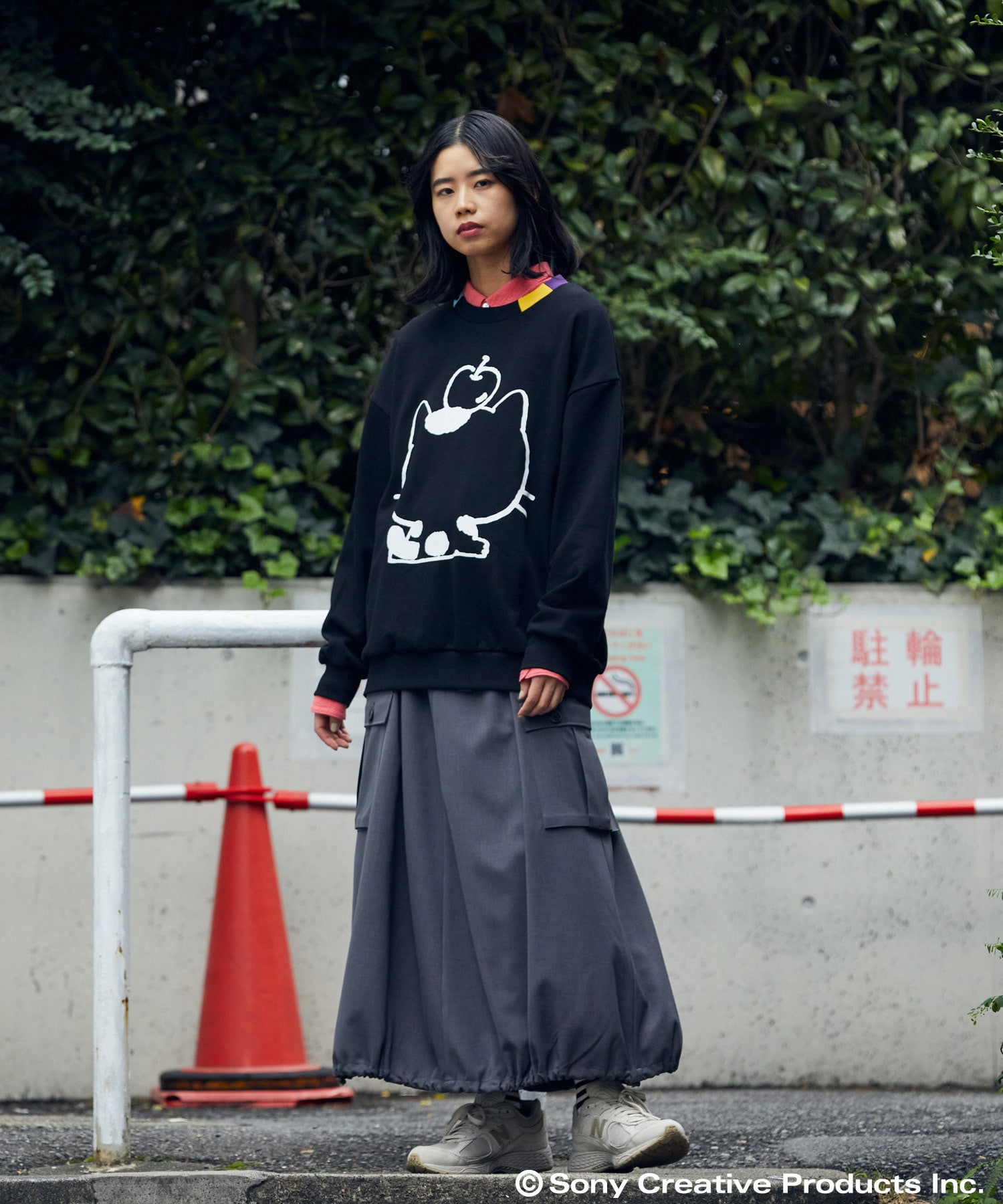 カラーリブスウェット FRAPBOISxタマ＆フレンズ｜BIGI online store