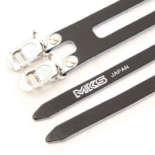 MKS* fit-α sprits leather double strap (black) - BLUE LUG ONLINE STORE