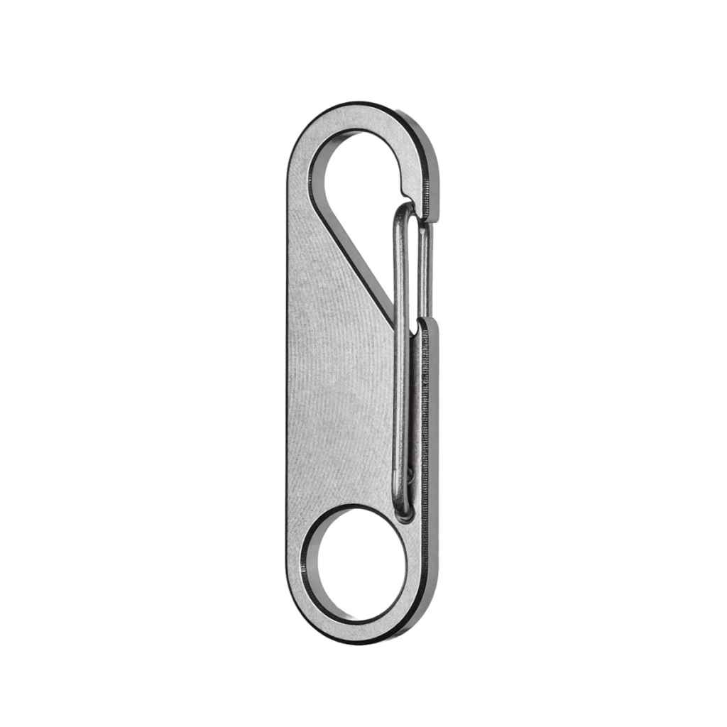 SPURCYCLE* key clip (raw titanium) - BLUE LUG ONLINE STORE