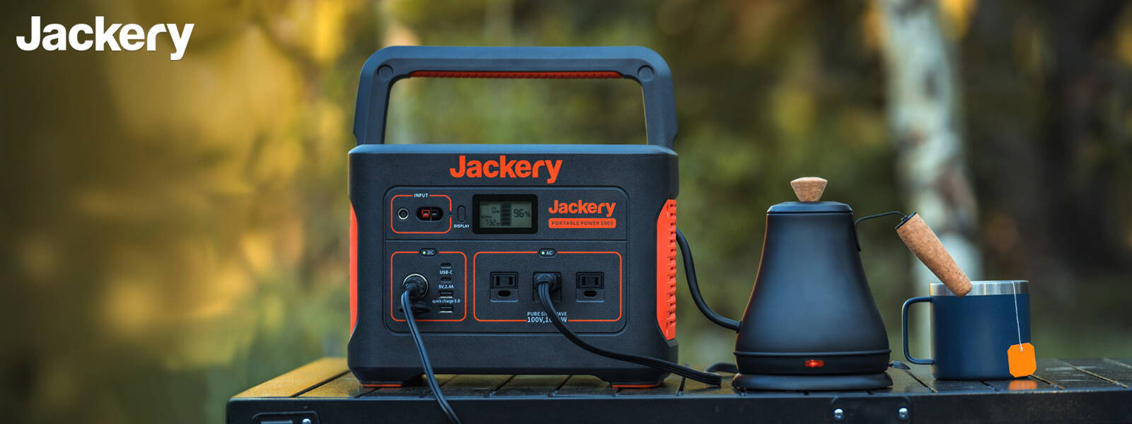 販売終了】Jackery ポータブル電源 1000 PTB101:モバイルバッテリー