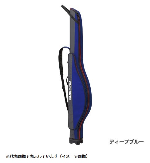 シマノ ロッドケース リールイン RC-031Q Dブルー 135R