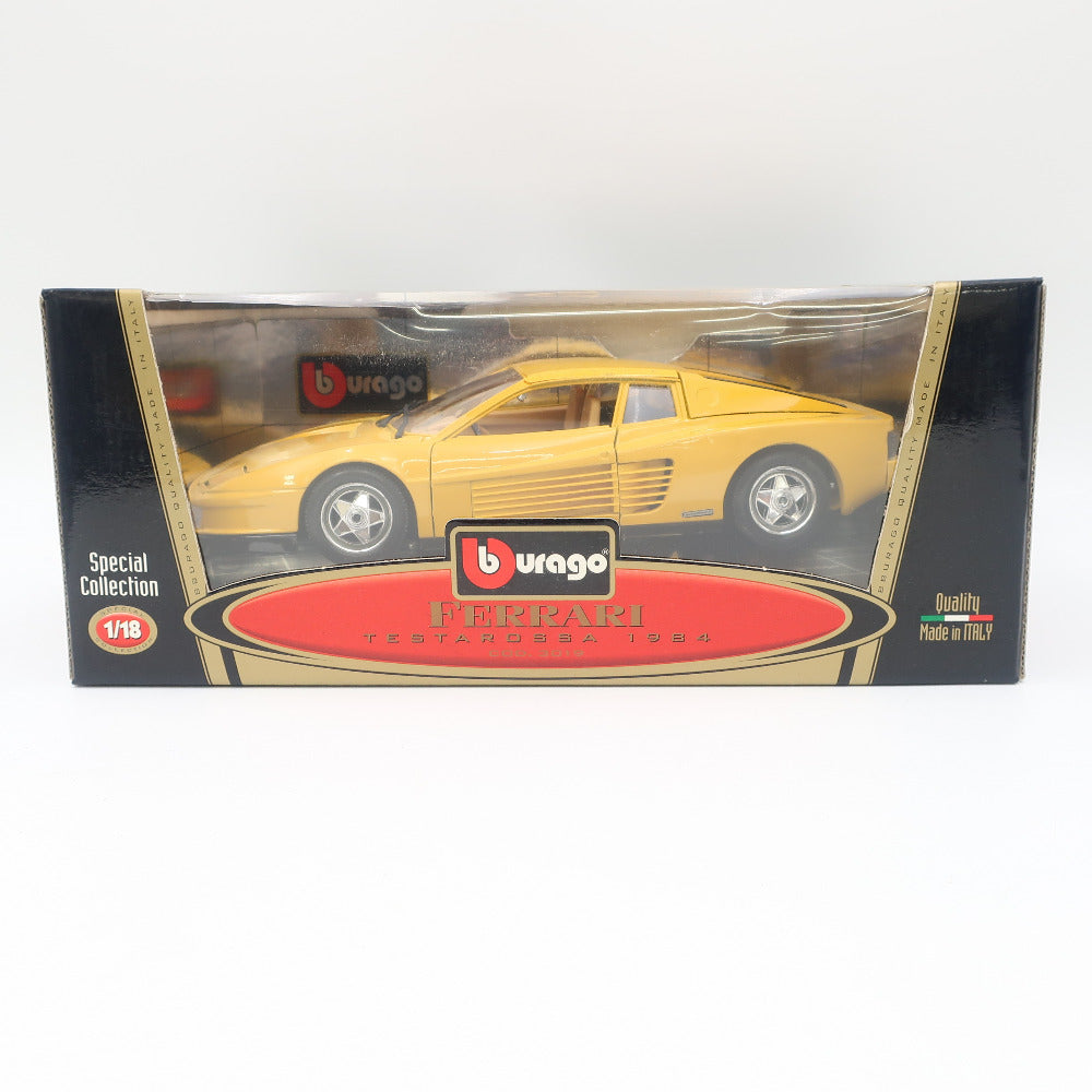1/18 FERRARI testarossa 1984 イエロー フェラーリテスタロッサ 3019