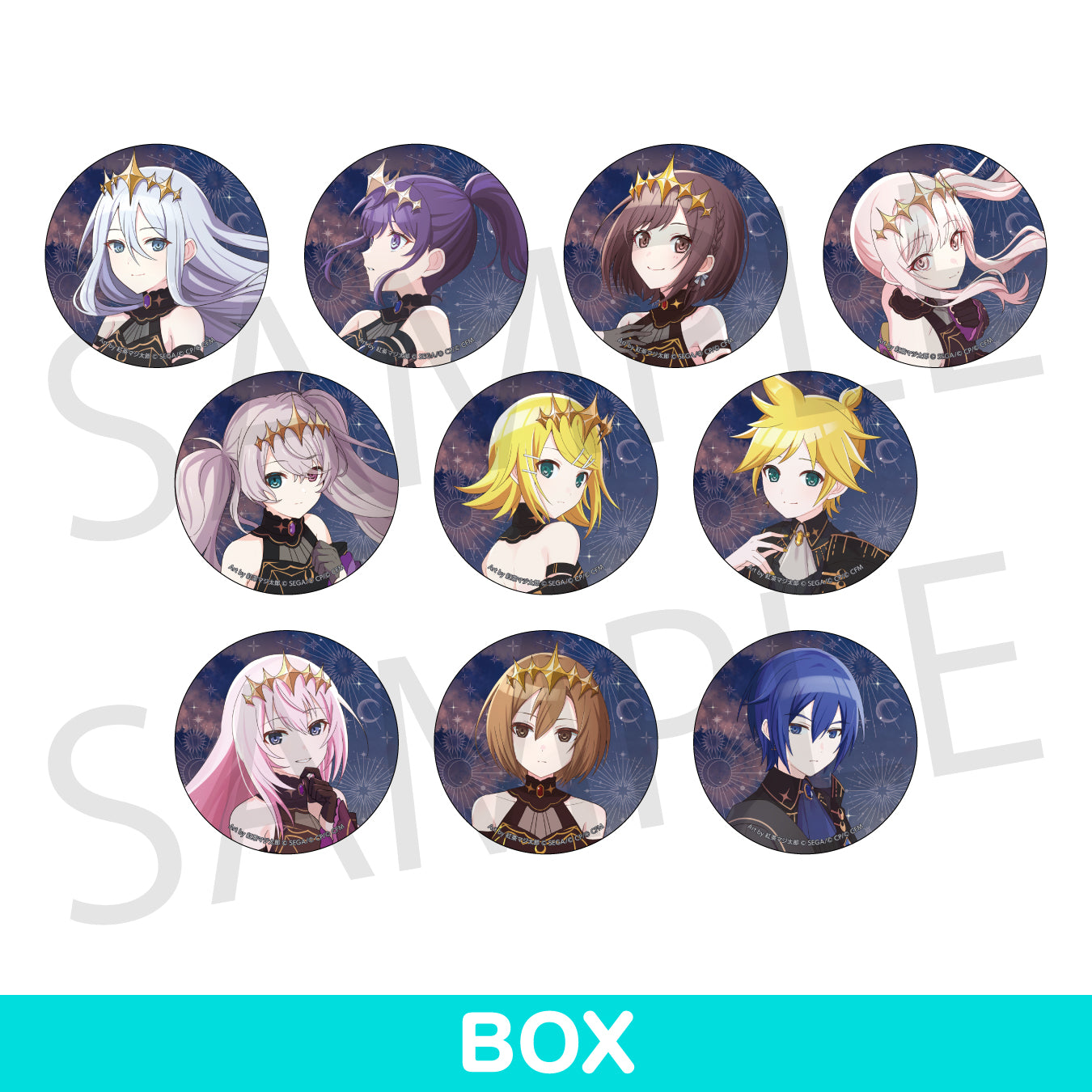 宵崎奏 白百合 スクランブルファンフェスタ グリ缶 3B 宵崎奏 白百合