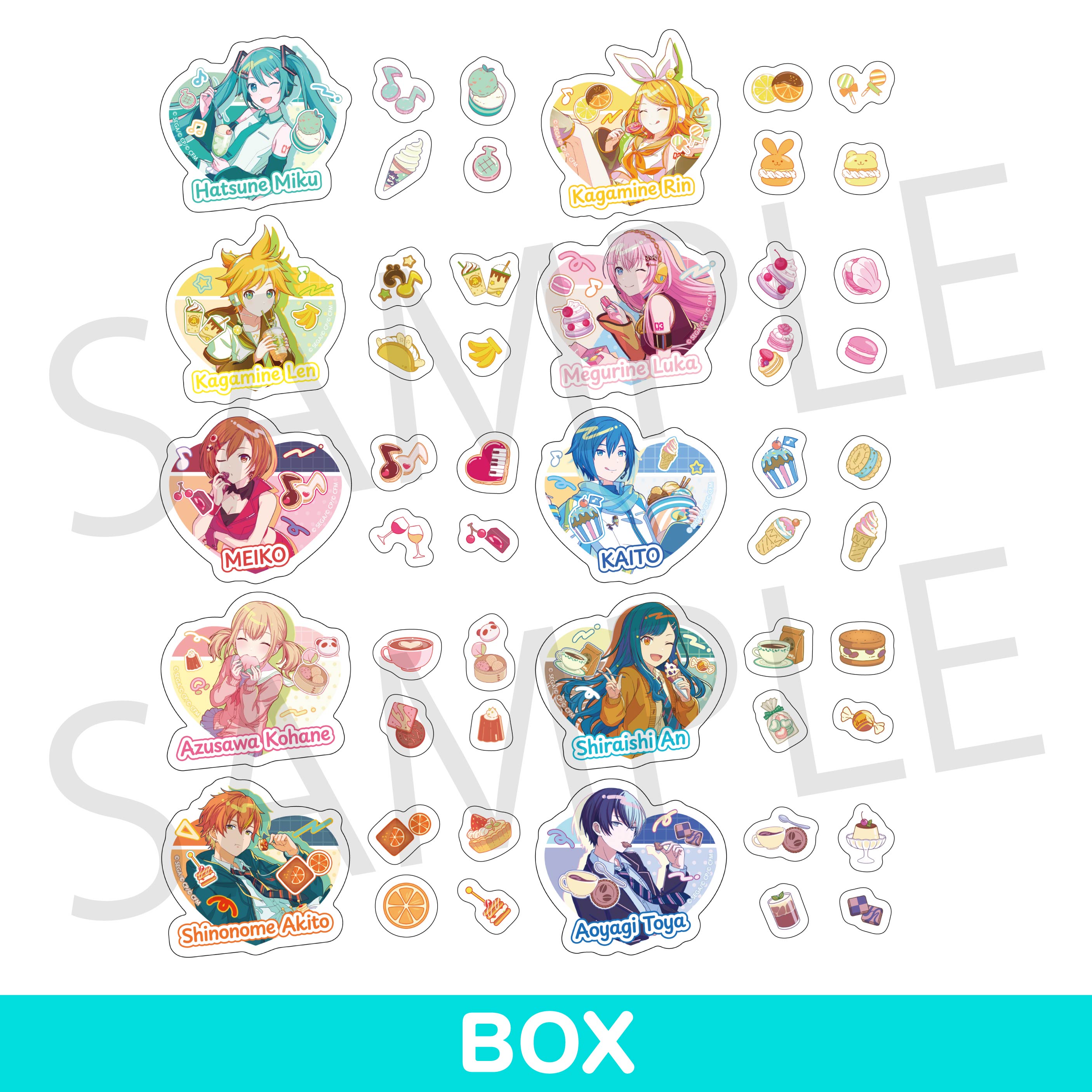 真夜中の俺を見て クリアカード 缶バッジ 特典 エモカフェ セット