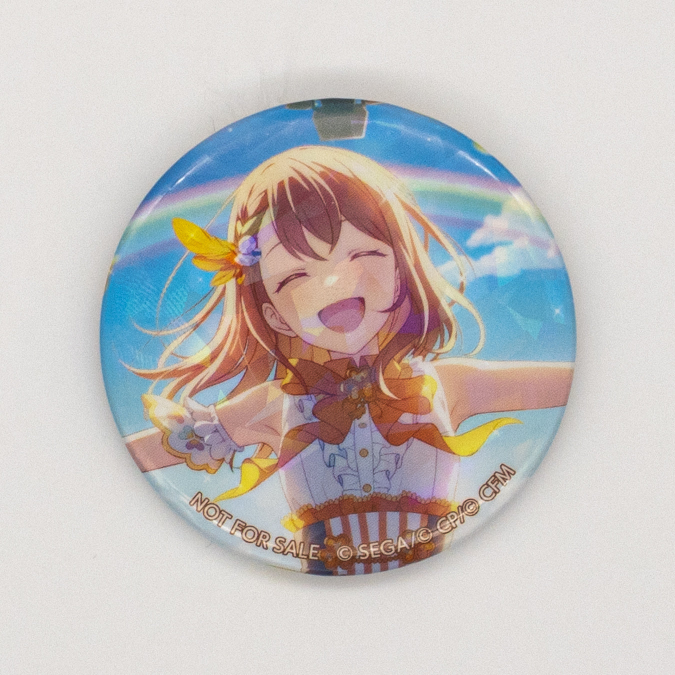 プロセカ グリッター缶バッジ 43B 花里みのり 予約商品】グリッター缶