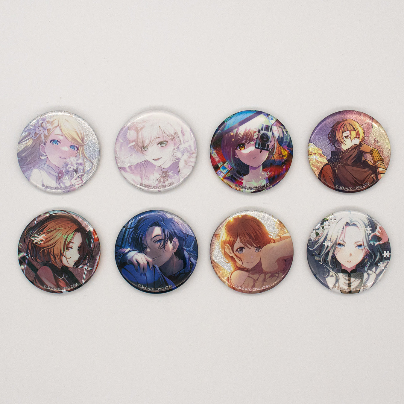 予約商品】グリッター缶バッジコレクション vol.8 A BOX 特典付き［鏡