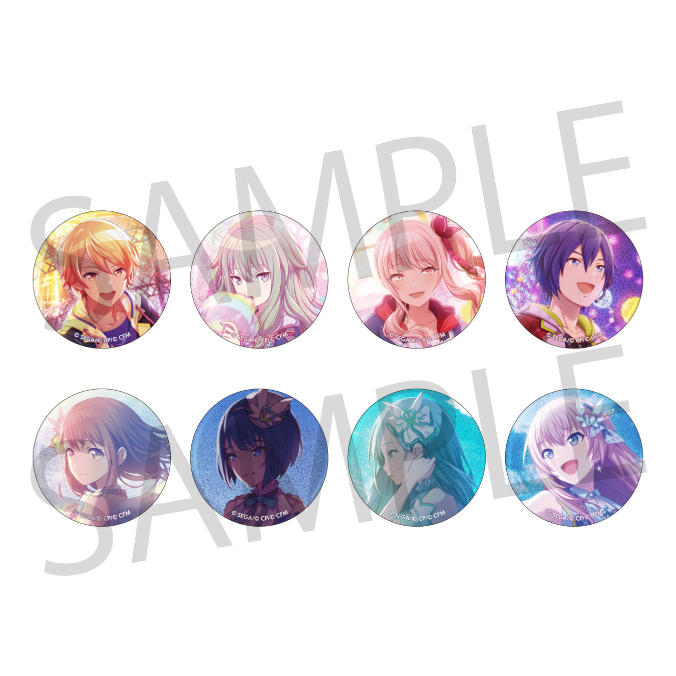 プロセカ 暁山瑞希 グリッター 缶バッジ 29b キティ 12個セット