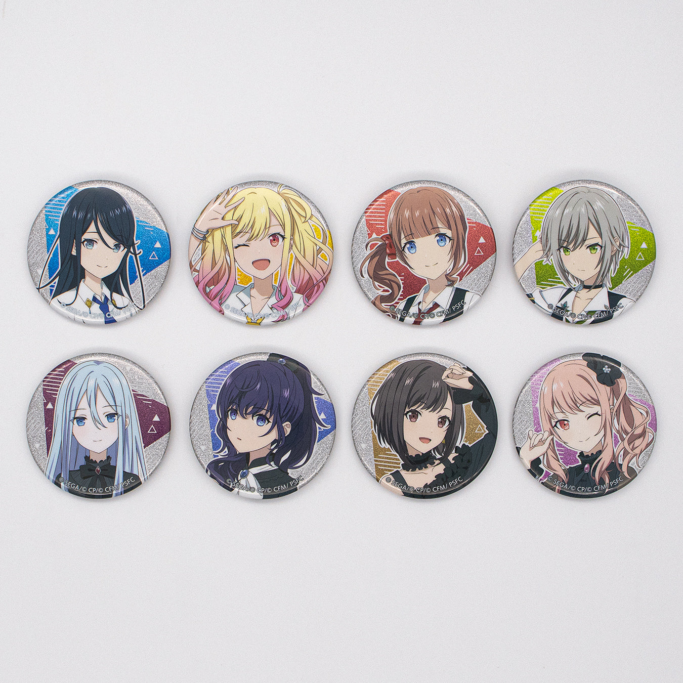 花里みのり 缶バッチ 18点 花里みのり グリッター缶バッジ 18B 36個 【