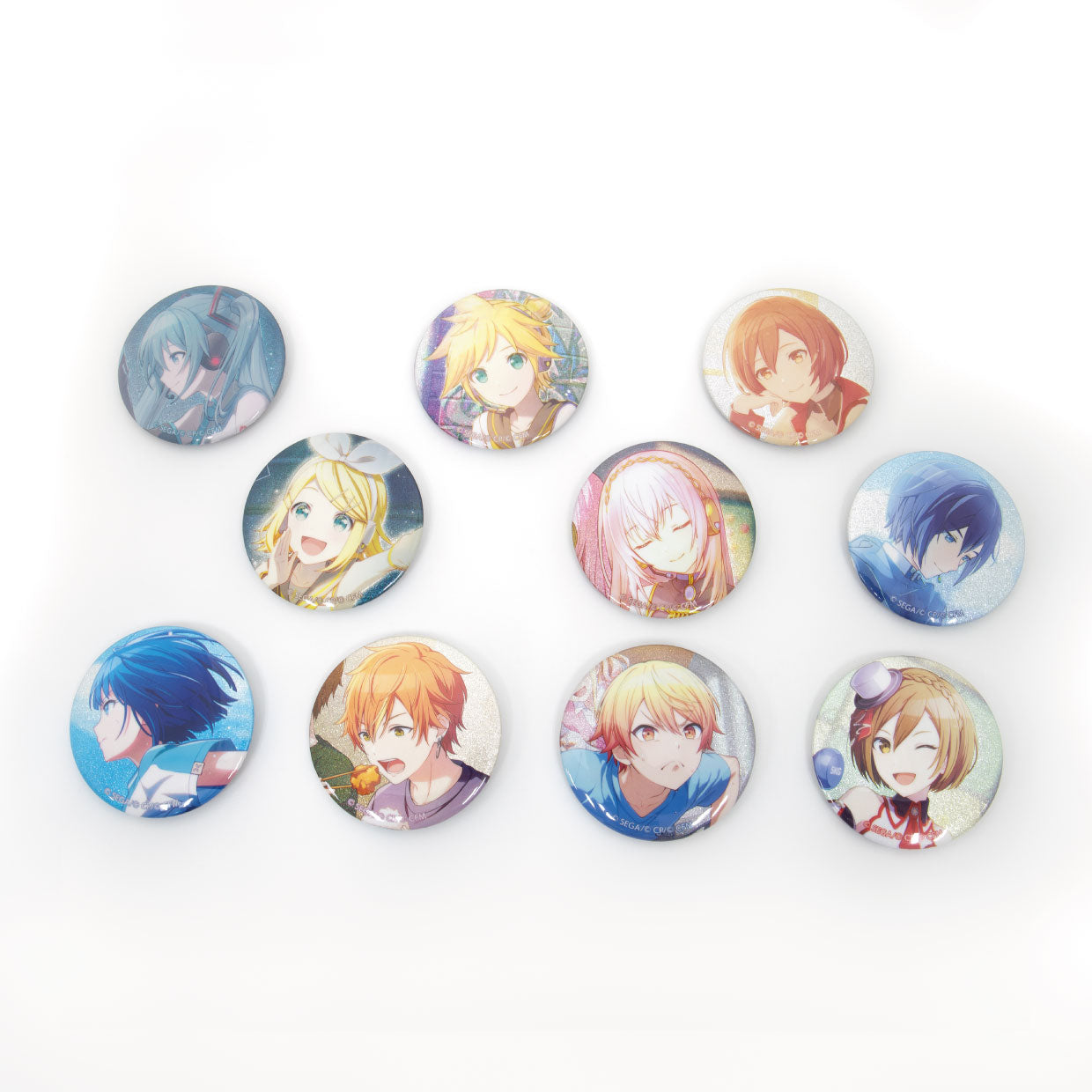 予約商品】グリッター缶バッジ イベントイラストコレクション vol.45 C