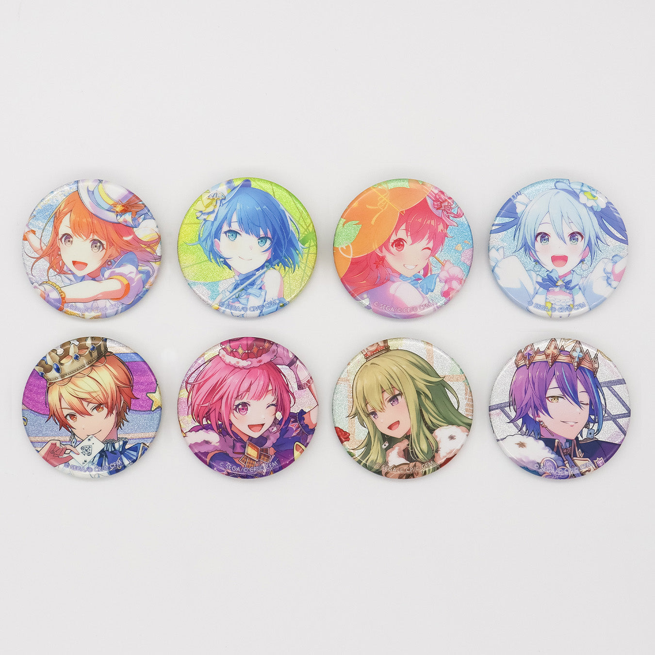 KAITO イラストカード 缶バッジ 姐川 R_りんご 予約商品】グリッター缶